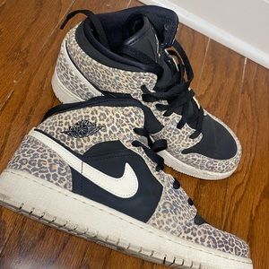 Leopard print Air Jordan.  RARE